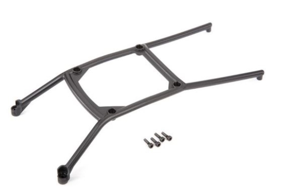TRX8913R Karosserie-Support hinten mit Schrauben